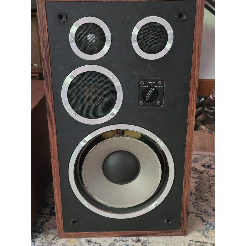 1pc MCS 683-8225 Vintage 3-Way Speaker - Tested Working - (One Speaker)